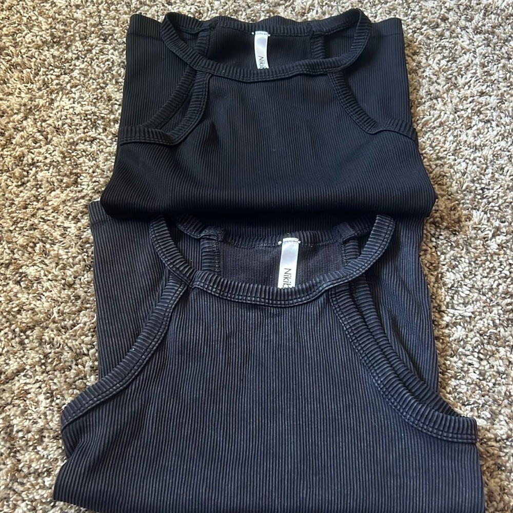 Nikibiki OSFA High Neck Full Length Tanks